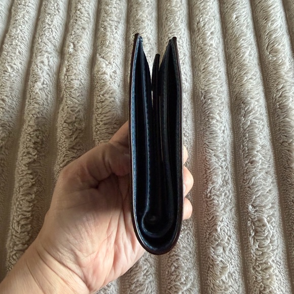 Coach Men's Compact ID Wallet in Dark Denim. - Picture 11 of 15